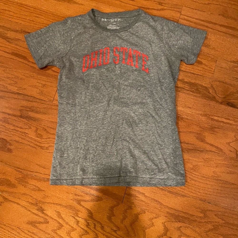 Red Shirt Ohio State T-shirt size large